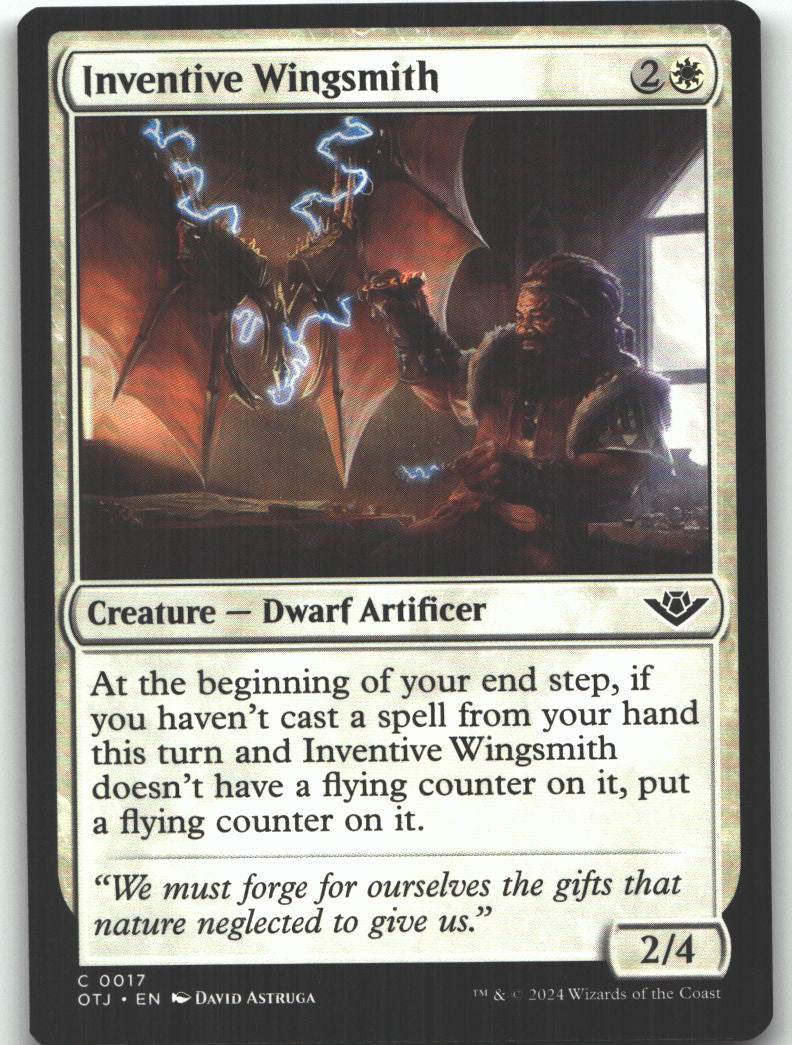 Inventive Wingsmith