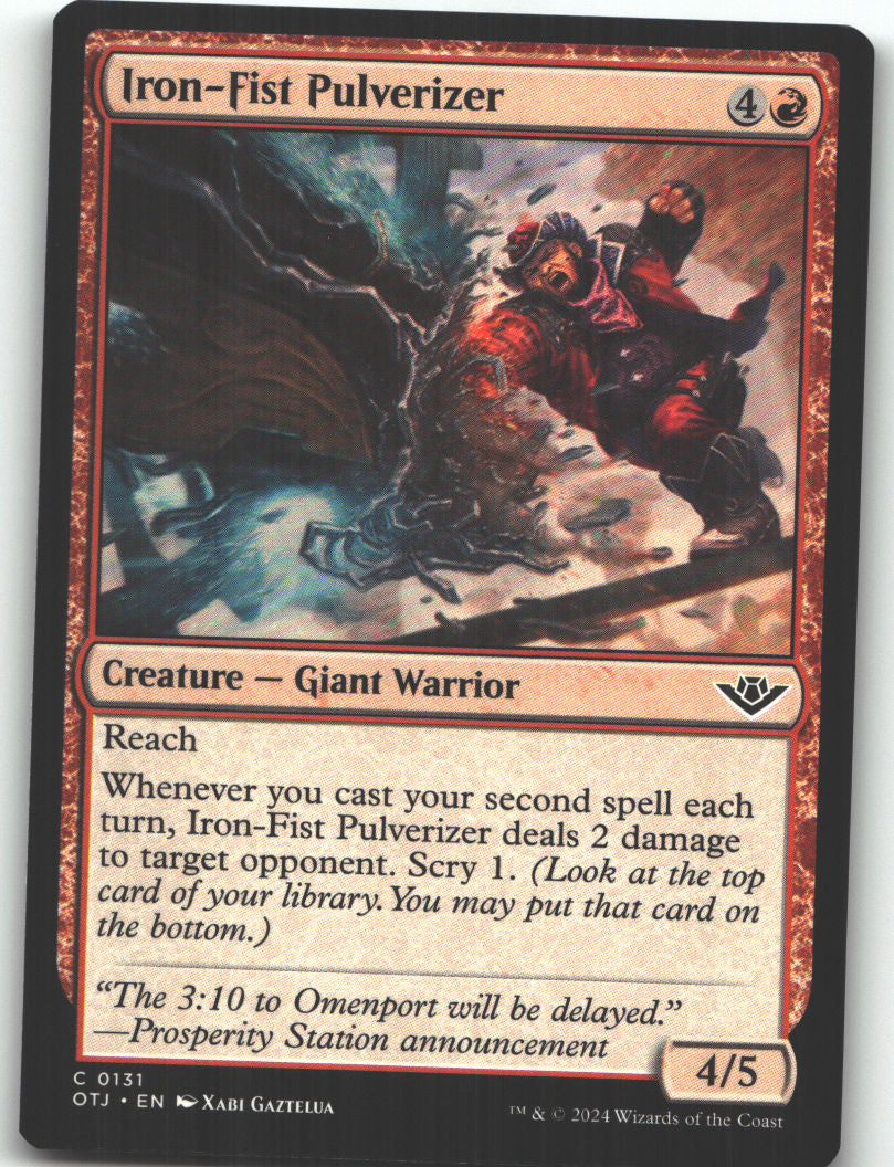 Iron-Fist Pulverizer