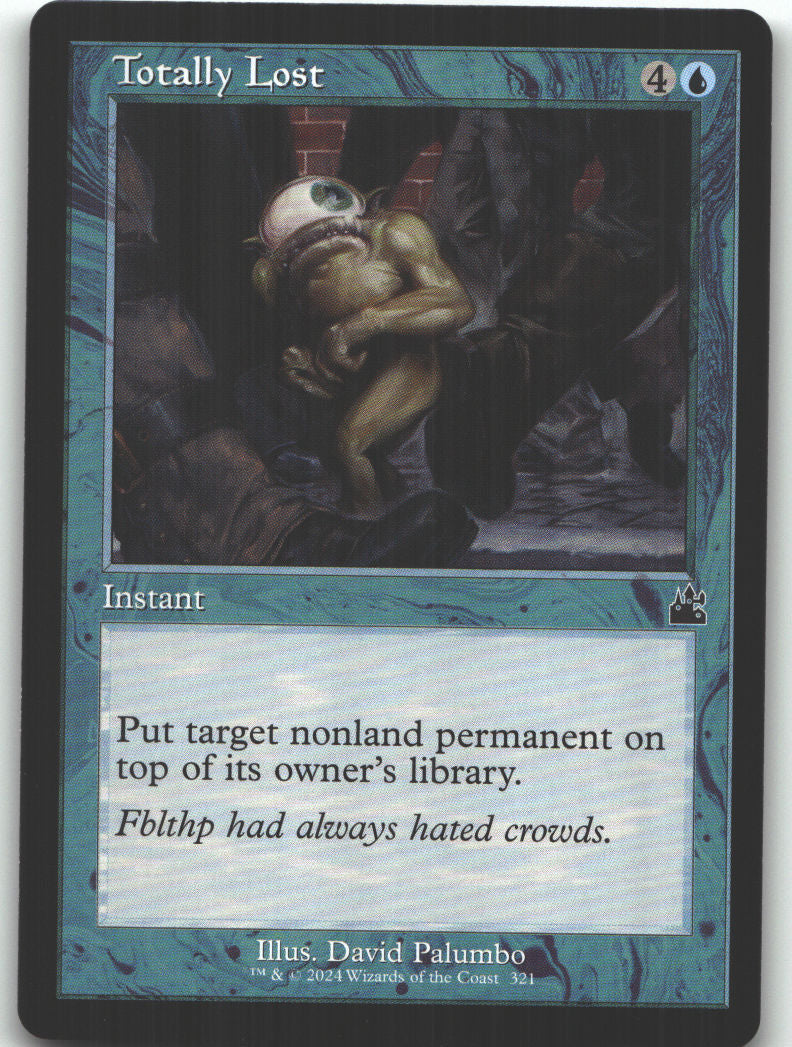 Totally Lost (Retro Frame)