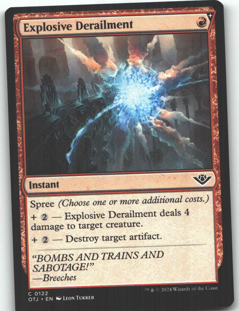 Explosive Derailment