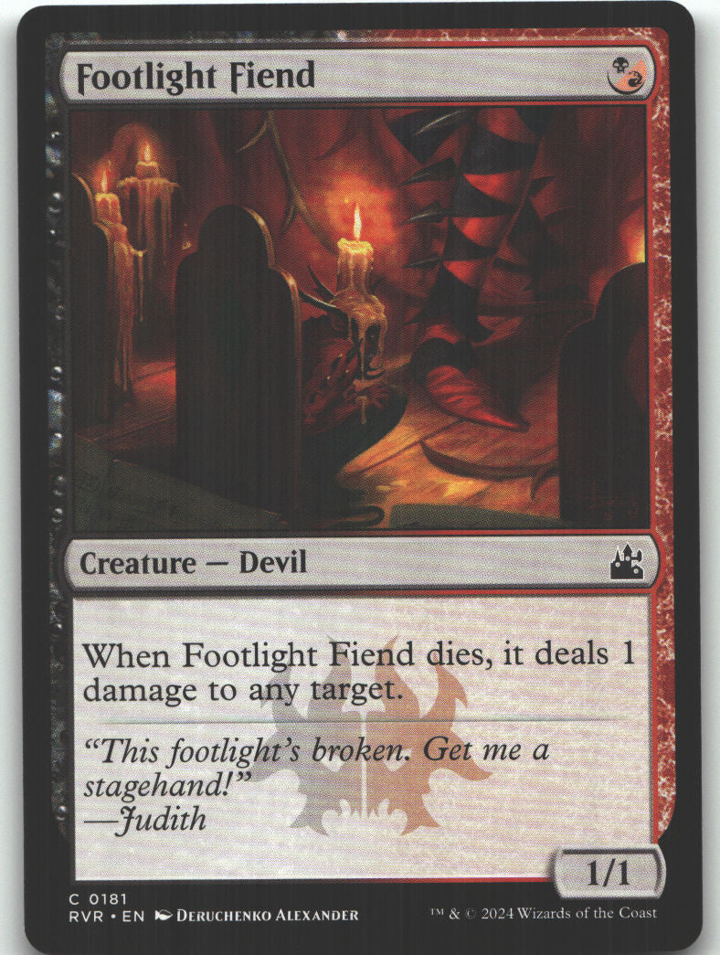 Footlight Fiend