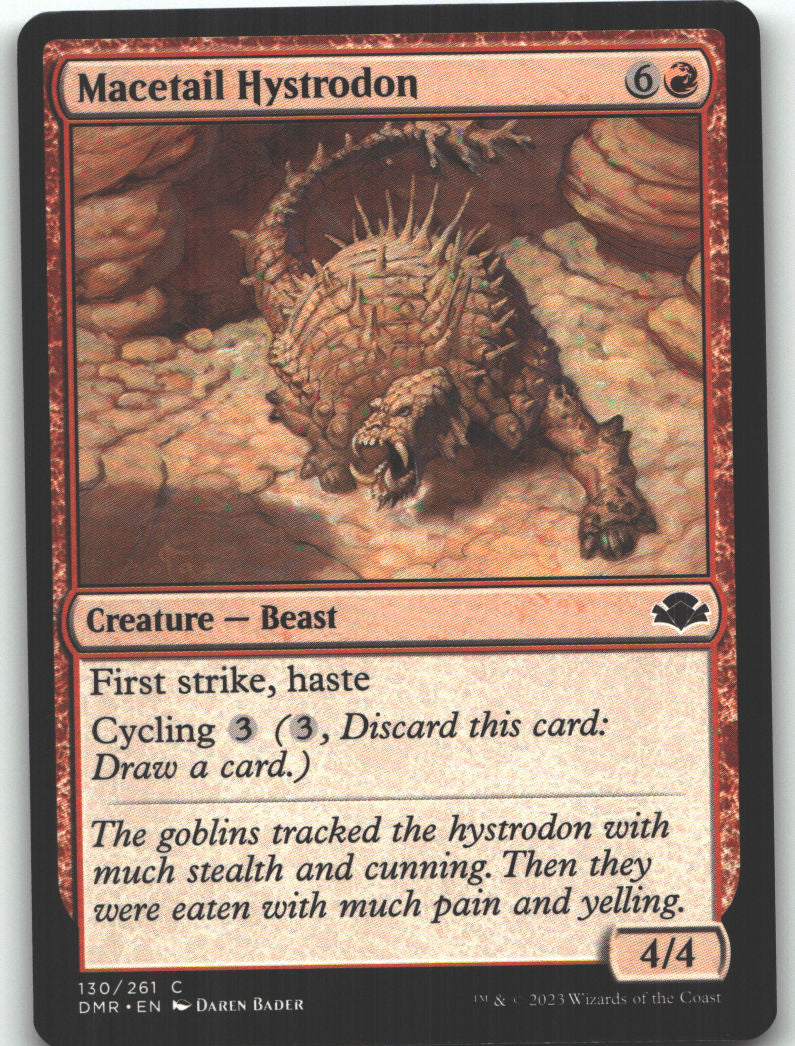 Macetail Hystrodon