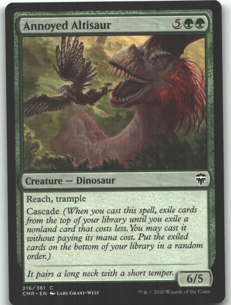 Annoyed Altisaur