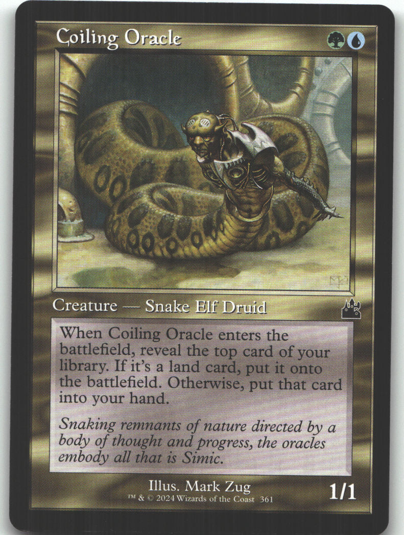 Coiling Oracle (Retro Frame)