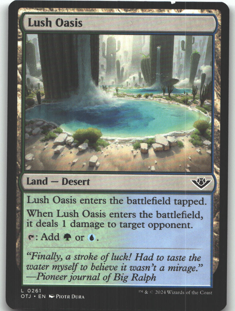 Lush Oasis