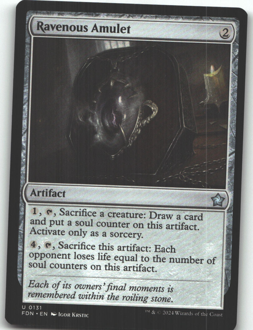 Ravenous Amulet
