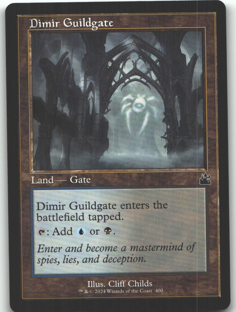 Dimir Guildgate (Retro Frame)