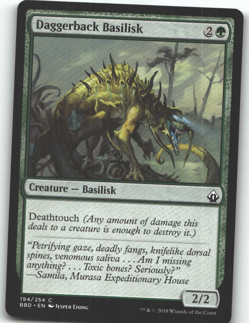 Daggerback Basilisk