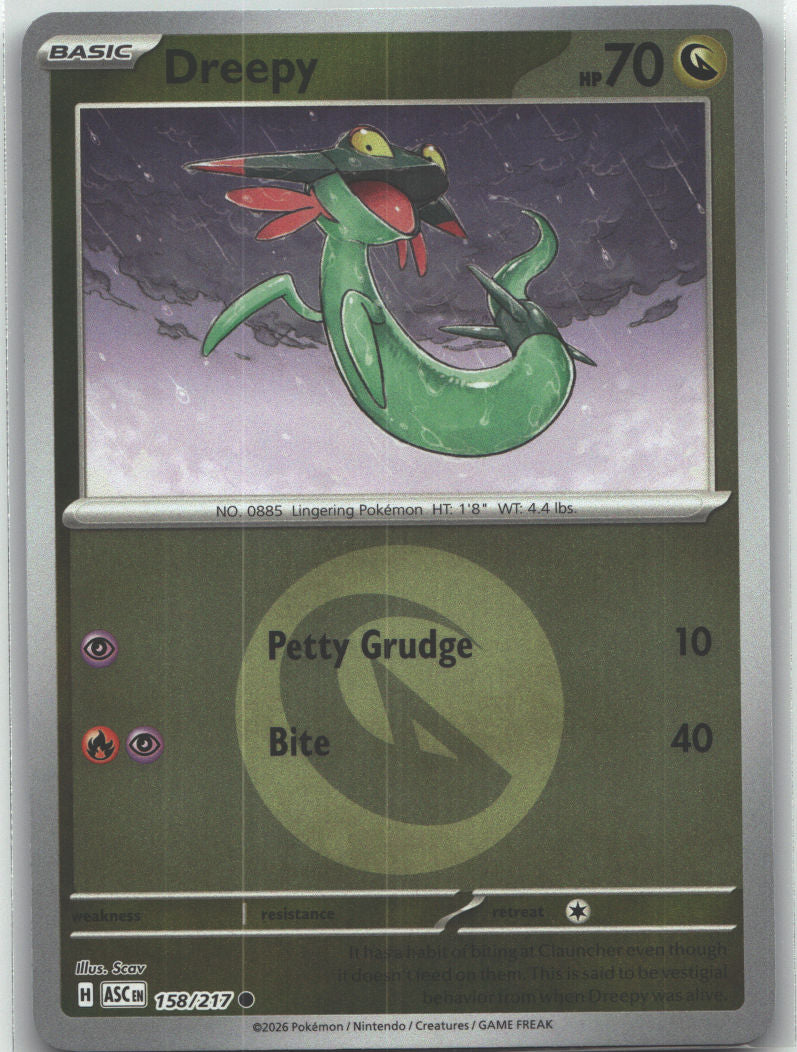 Dreepy - 158/217 (Energy Symbol Pattern)