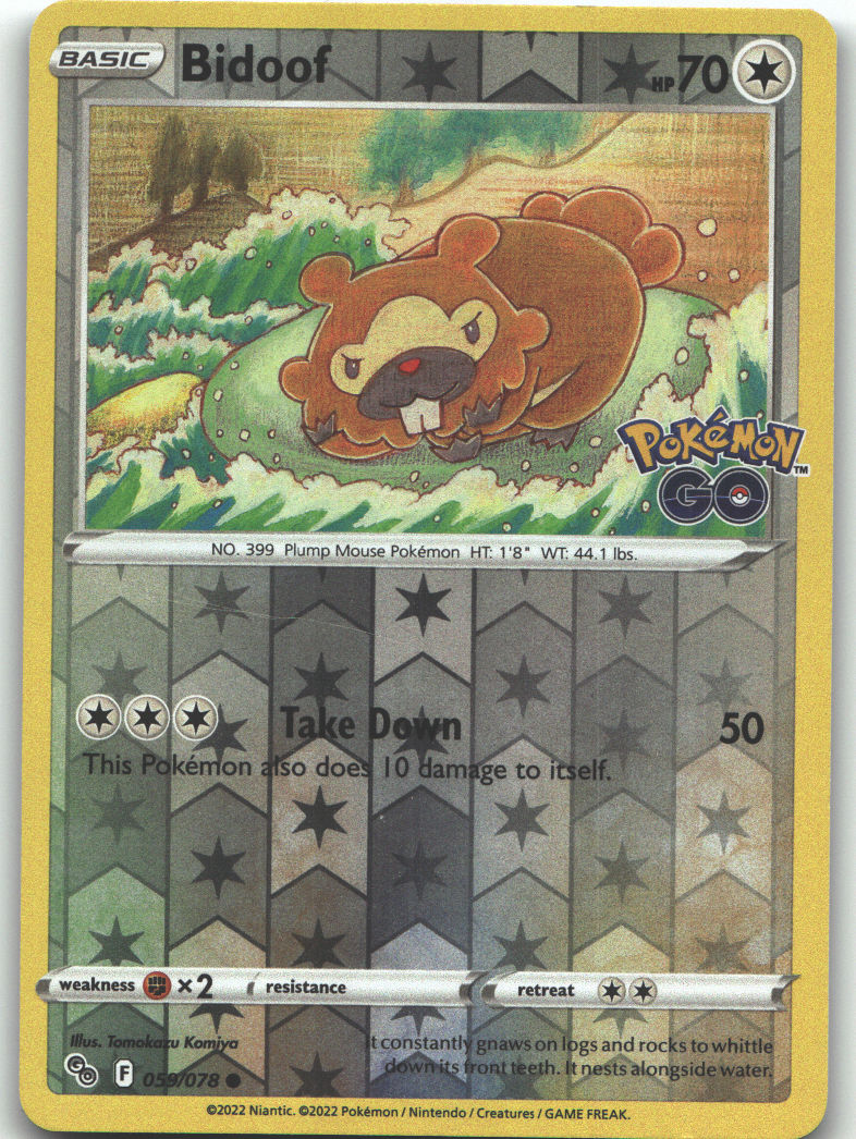 Bidoof (Peelable Ditto)