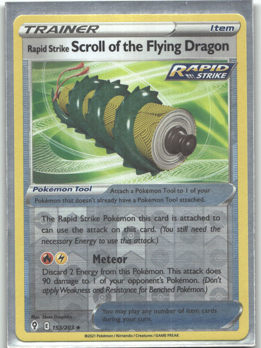 Rapid Strike Scroll of the Flying Dragon