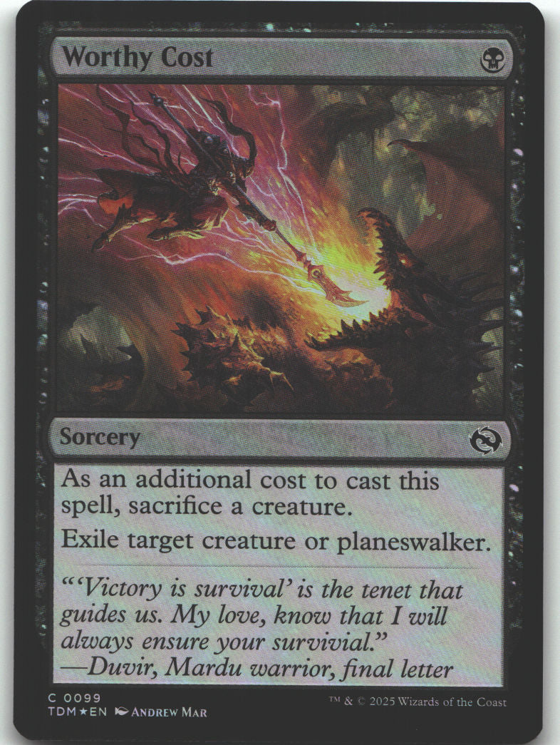 Worthy Cost