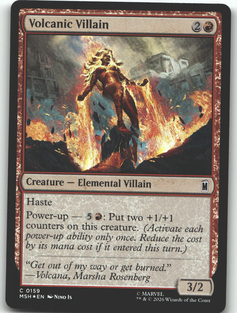 Volcanic Villain