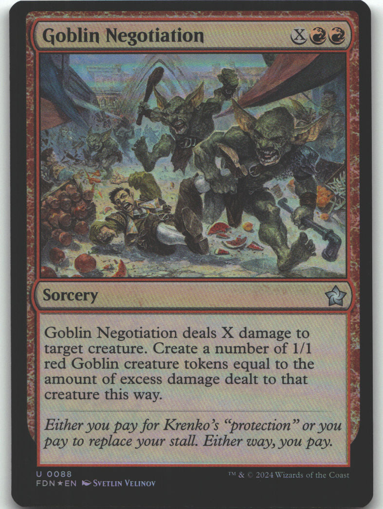 Goblin Negotiation