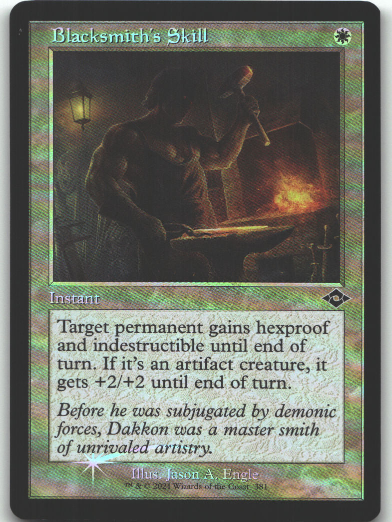 Blacksmith's Skill (Retro Frame)