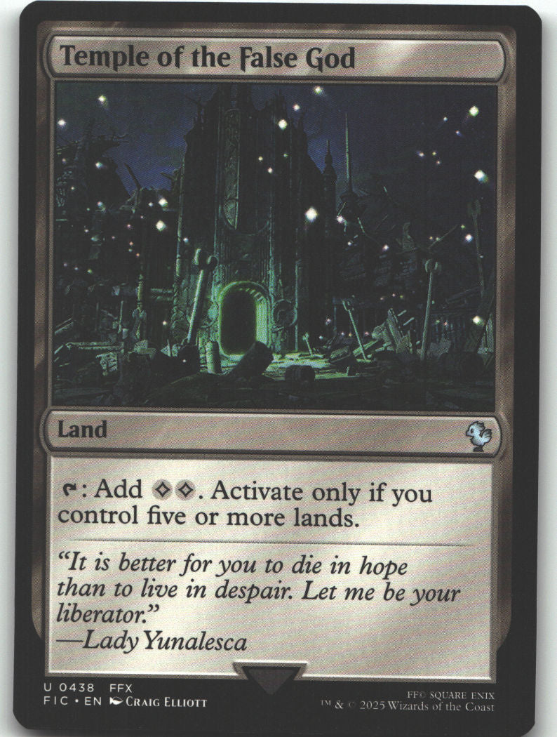 Temple of the False God