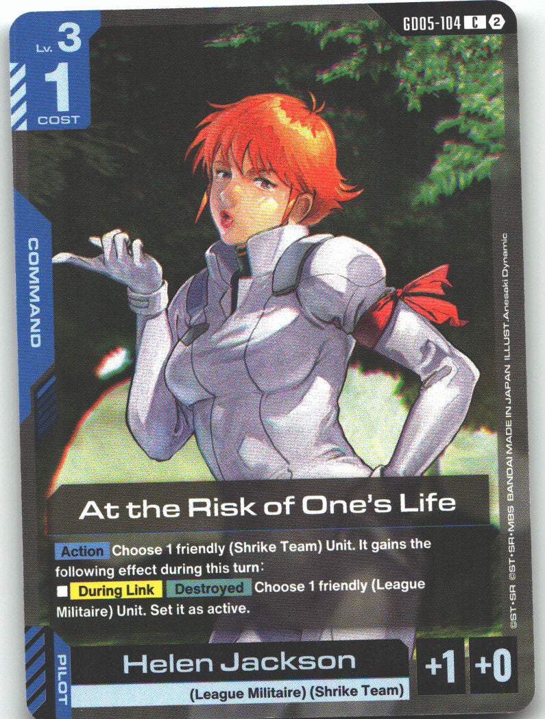 At the Risk of One's Life