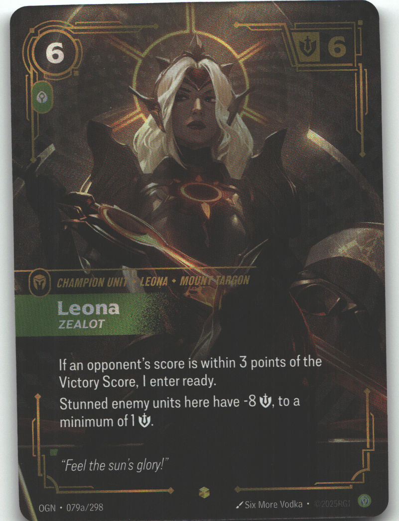 Leona, Zealot (Alternate Art)