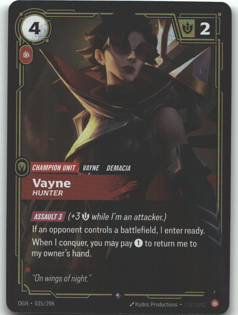 Vayne, Hunter