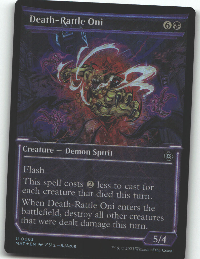 Death-Rattle Oni (Showcase)