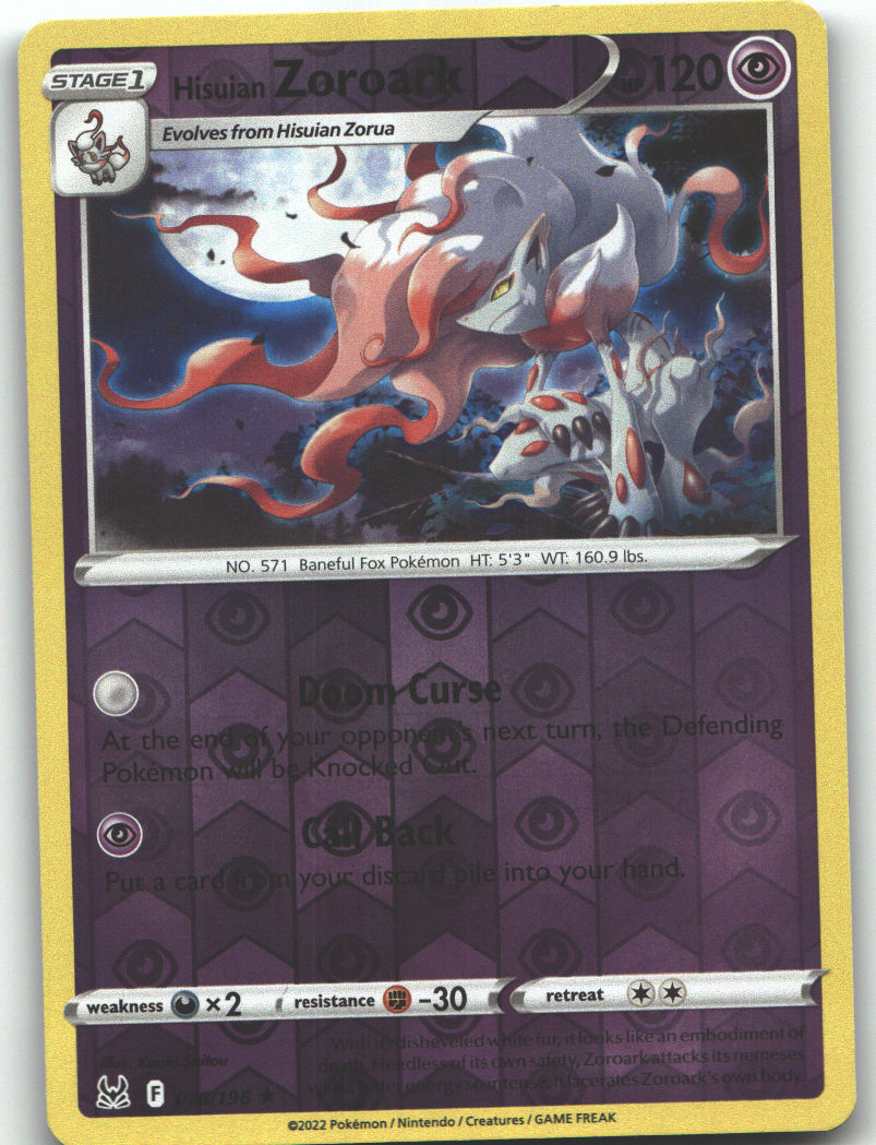 Hisuian Zoroark