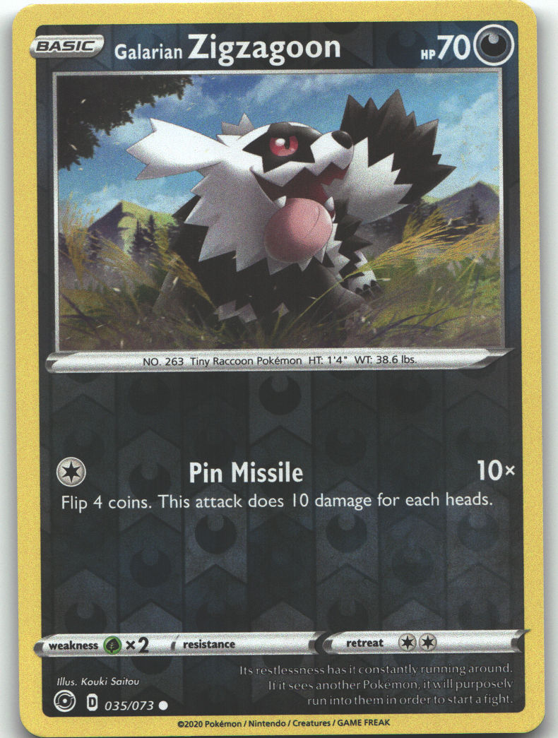 Galarian Zigzagoon