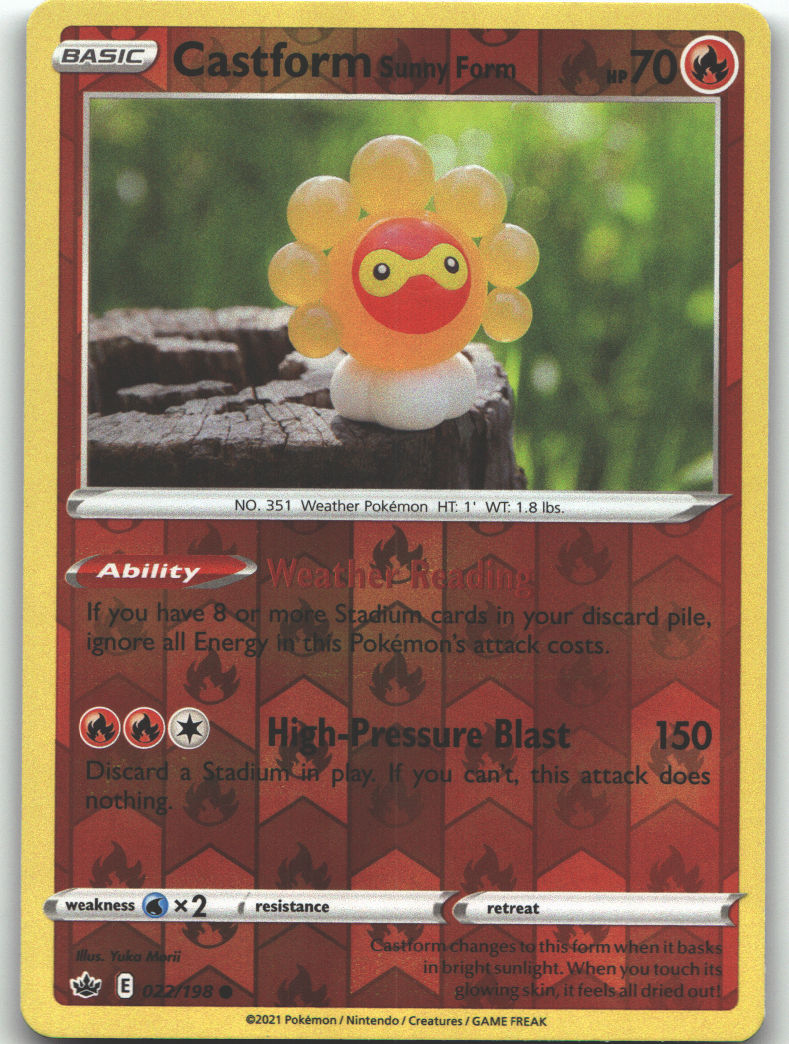 Castform Sunny Form