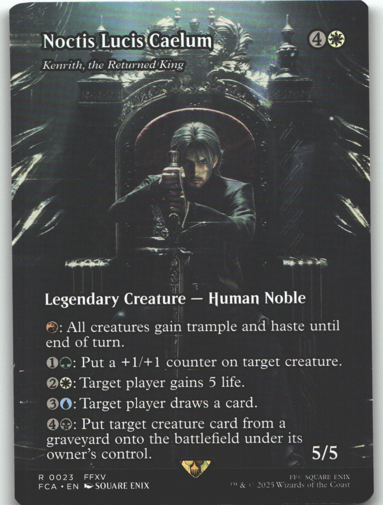 Noctis Lucis Caelum - Kenrith, the Returned King (Showcase)