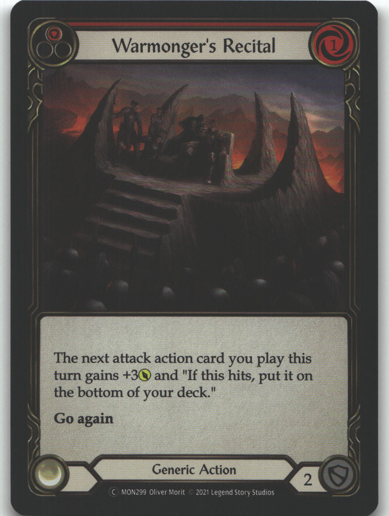 Warmonger's Recital (Red)