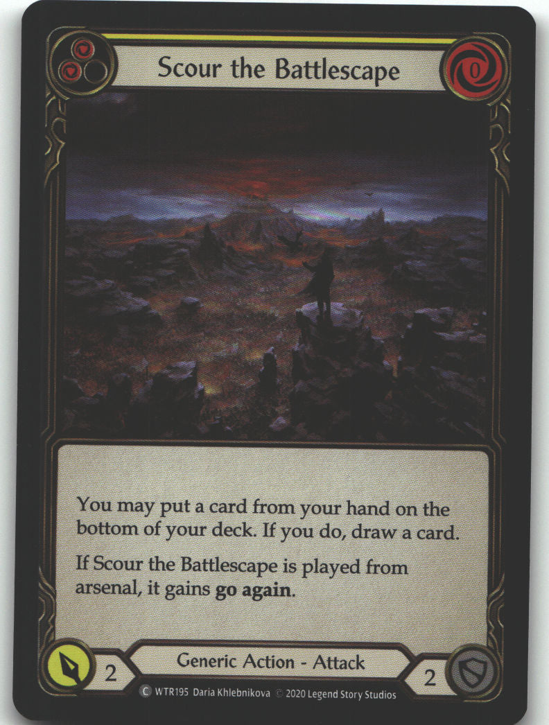 Scour the Battlescape (Yellow)