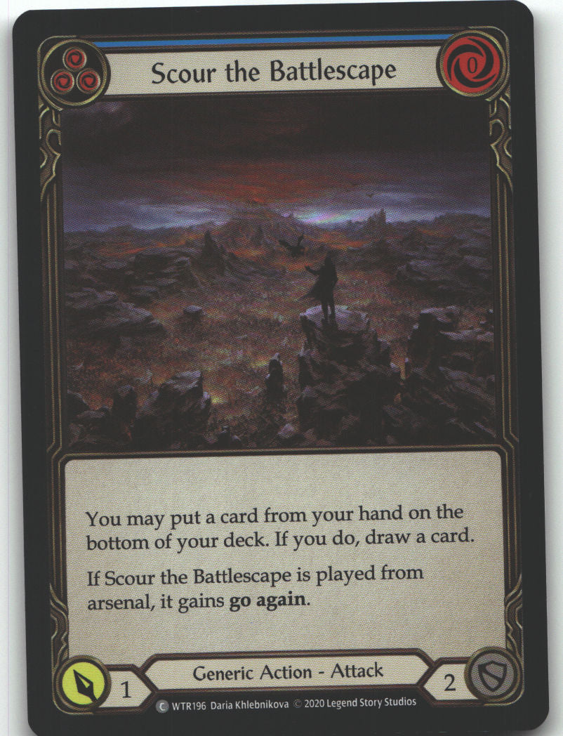 Scour the Battlescape (Blue)