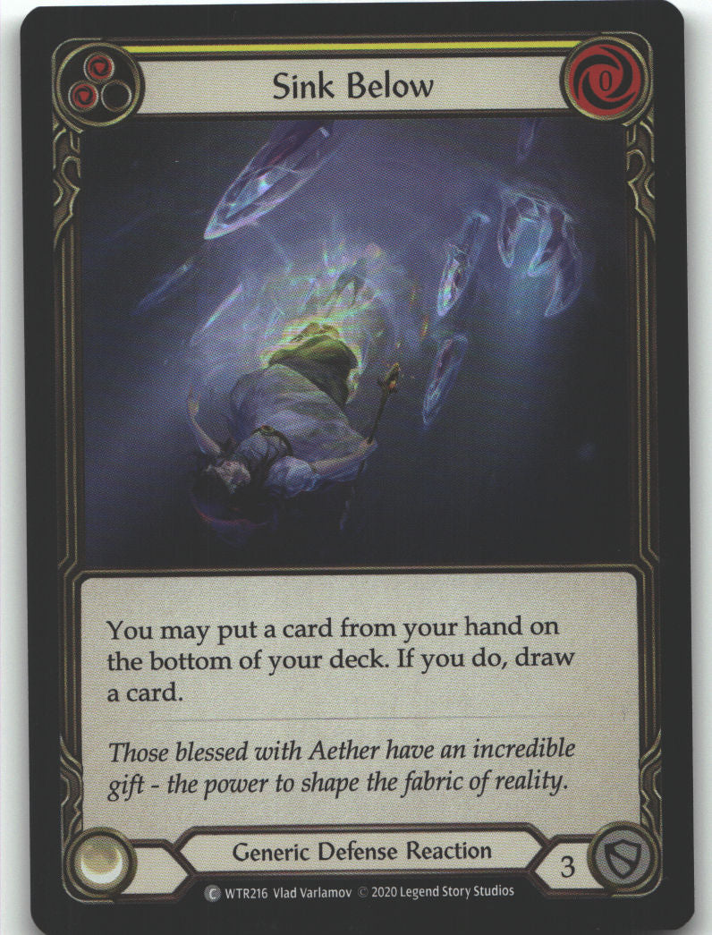 Sink Below (Yellow)