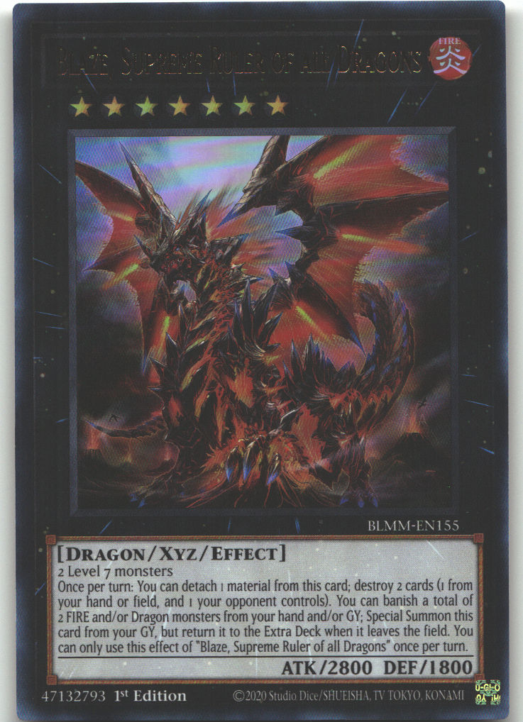 Blaze, Supreme Ruler of all Dragons