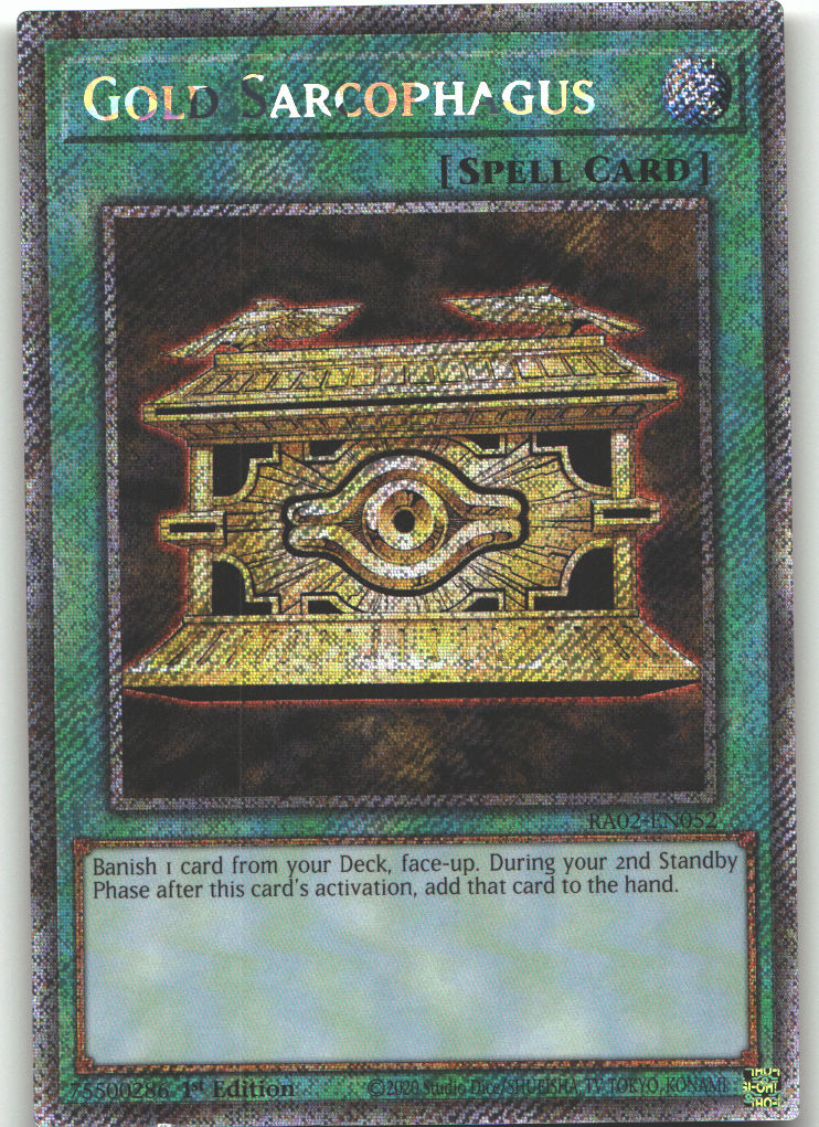 Gold Sarcophagus (Platinum Secret Rare)