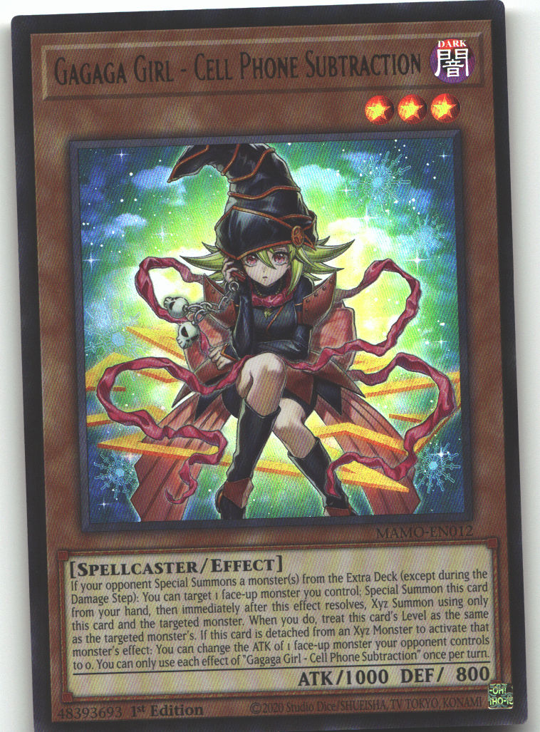 Gagaga Girl - Cell Phone Subtraction
