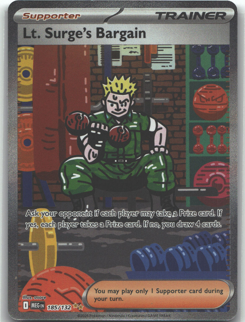 Lt. Surge's Bargain - 185/132