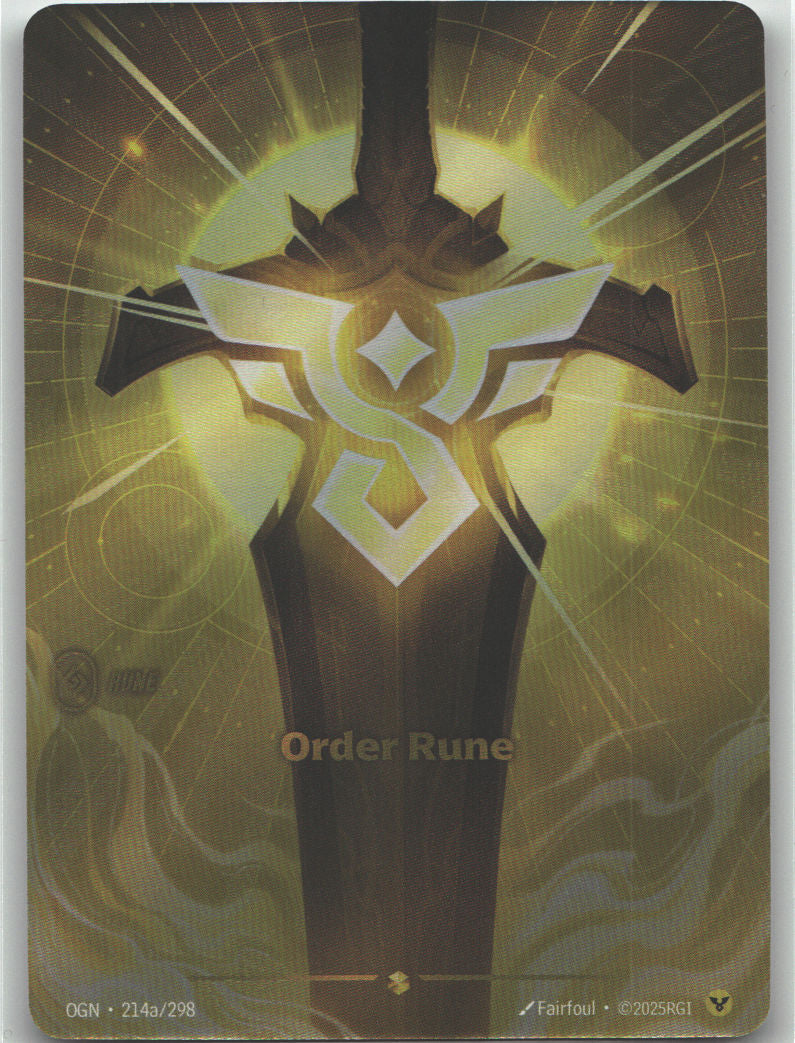 Order Rune (Alternate Art)