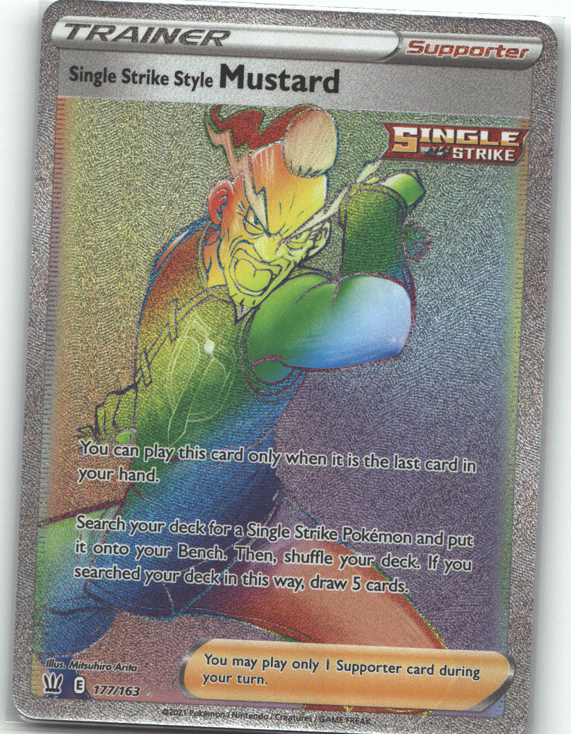 Single Strike Style Mustard (Secret)