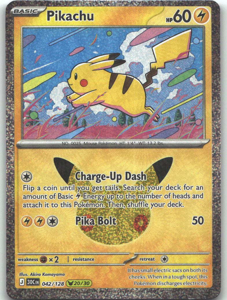 Pikachu - 042/128