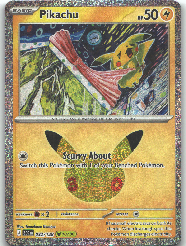 Pikachu - 032/128