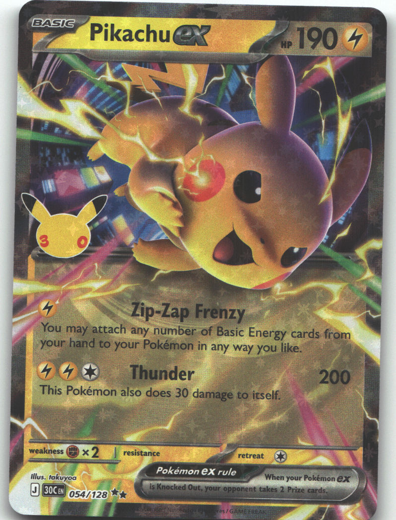 Pikachu ex - 054/128