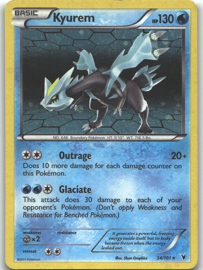 Kyurem - 34/101 (Cosmos Holo)