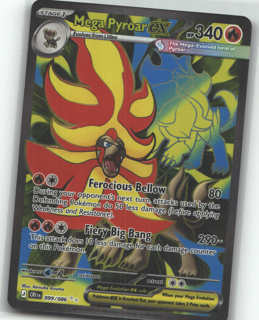 Mega Pyroar ex - 099/086
