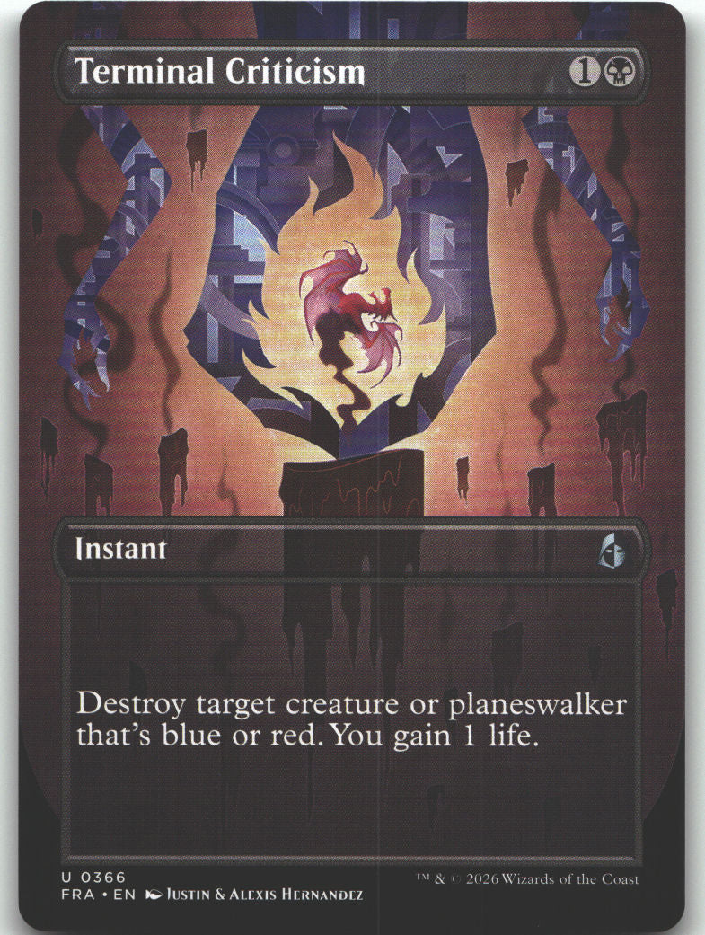 Terminal Criticism (Borderless)