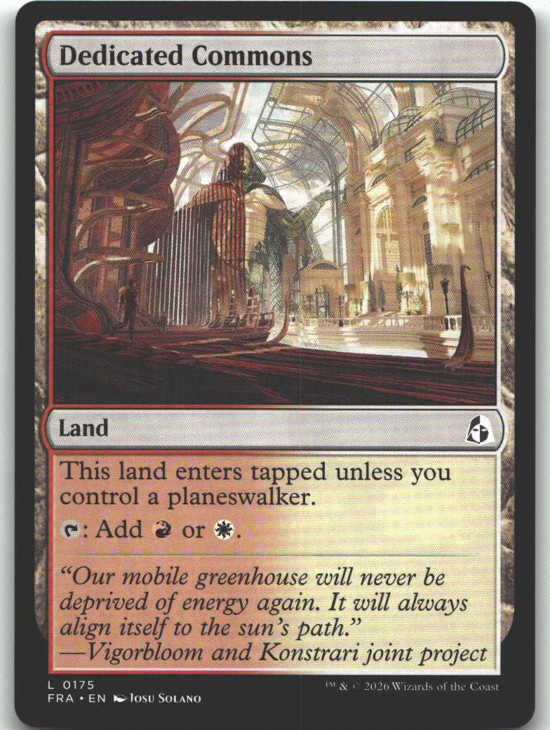Dedicated Commons
