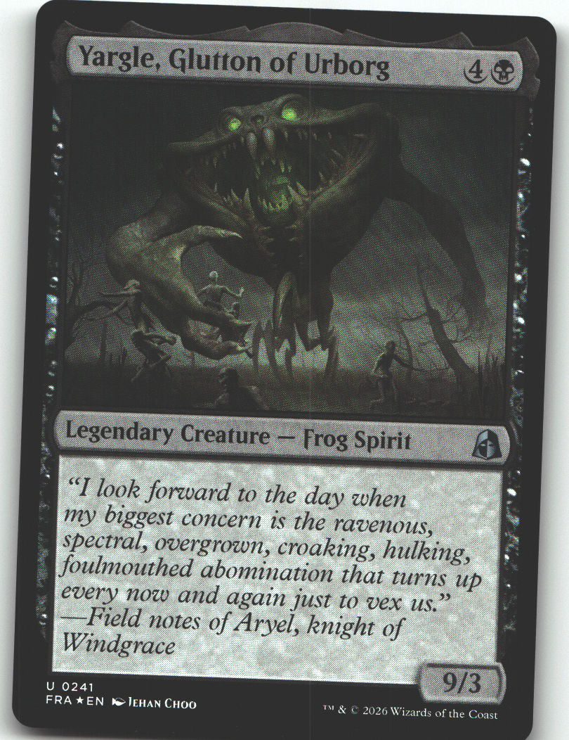 Yargle, Glutton of Urborg