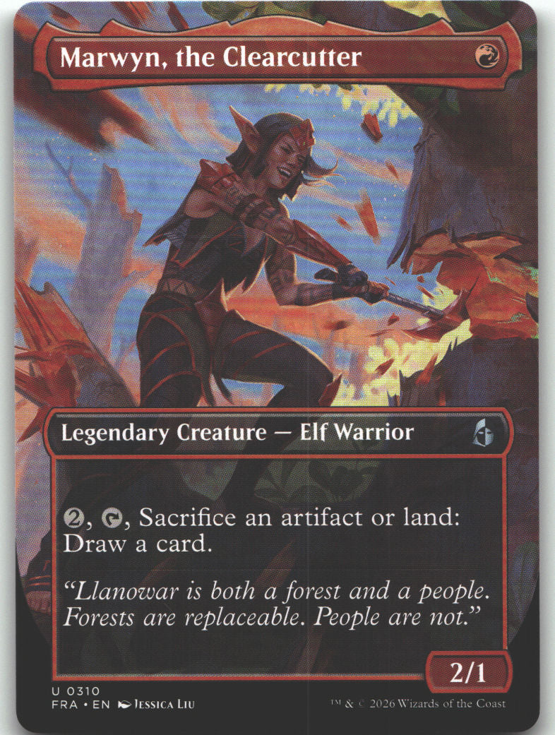 Marwyn, the Clearcutter (Borderless)