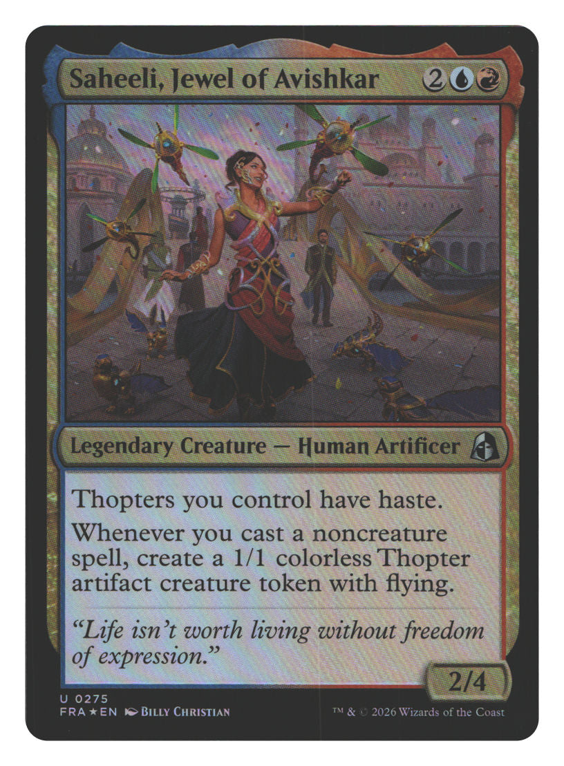 Saheeli, Jewel of Avishkar