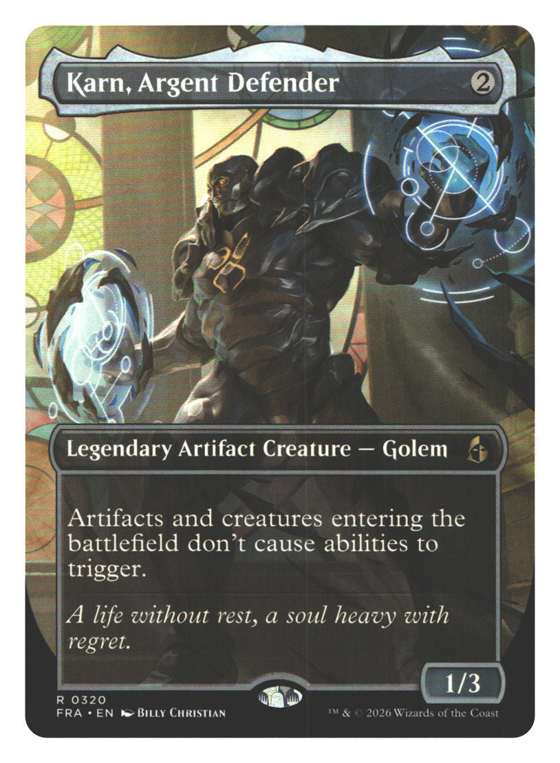 Karn, Argent Defender (Borderless)