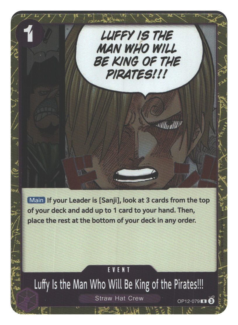 Luffy Is the Man Who Will Be King of the Pirates!!!